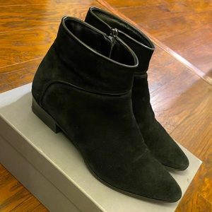 Aquatalia Suede Booties 8 1/2